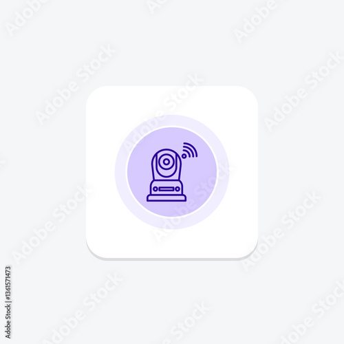 Wireless Webcam, vector, pixel perfect, illustrator file