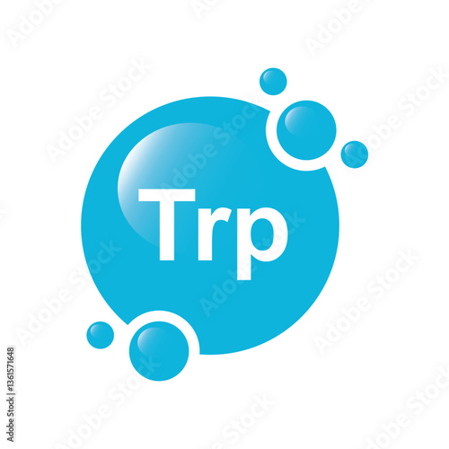 Important amino acid Tryptophan Trp.