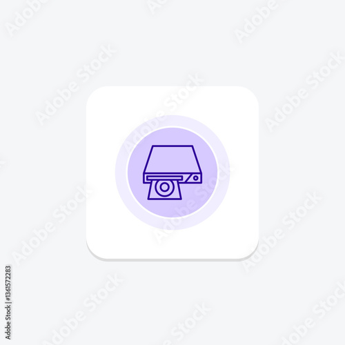Dvd Player, vector, pixel perfect, illustrator file