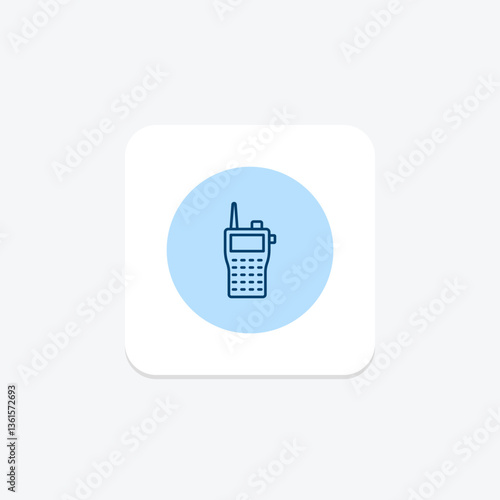 Walkie Talkie, vector, pixel perfect, illustrator file
