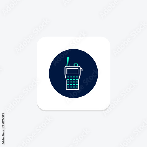 Walkie Talkie, vector, pixel perfect, illustrator file