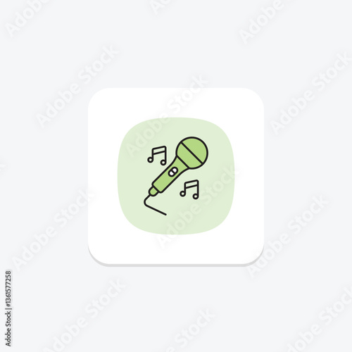 Wireless Microphone, vector, pixel perfect, illustrator file