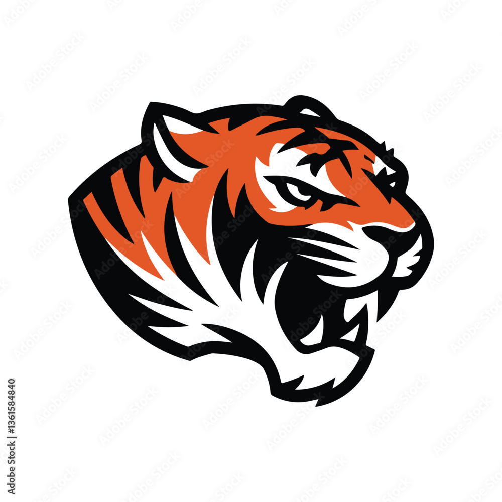 Obraz premium Tiger Head logo