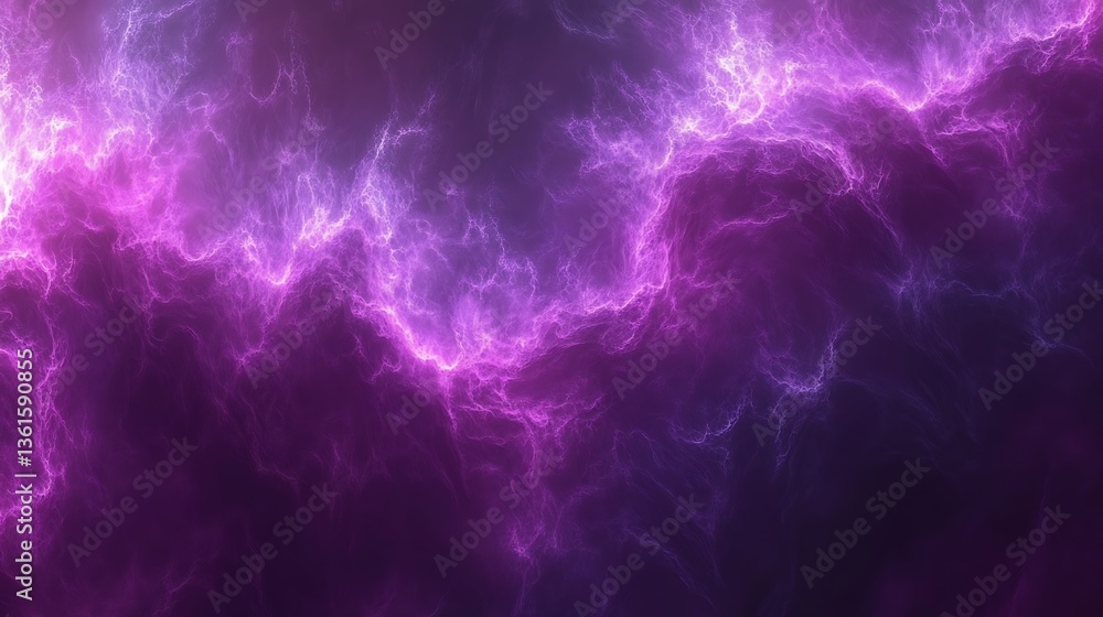 Naklejka premium Abstract purple energy swirls.