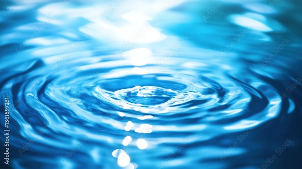 Abstract Blue Water Gradient: A Serene Flow of Light and Depth Abstract Blue Water Gradient: A Serene Flow of Light and Depth