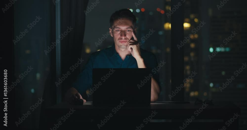 Man dissecting complex datasets under soft office lamp, analyst unlocking hidden insights, analyst driven by curiosity and logic, powerful scene for strategic or research projects. Man dissecting complex datasets under soft office lamp, analyst unlocking hidden insights, analyst driven by curiosity and logic, powerful scene for strategic or research projects.