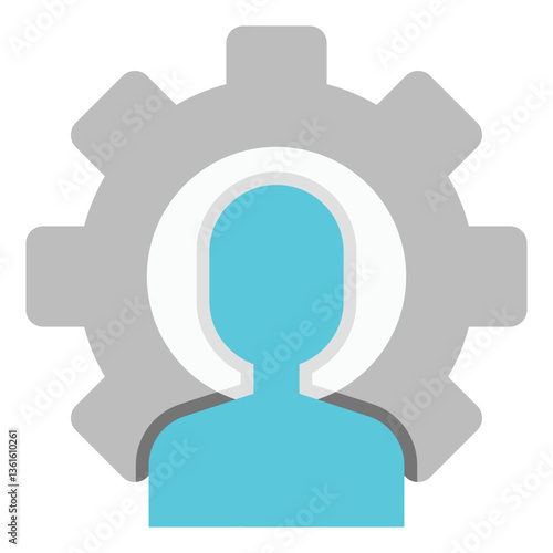 Worker Flat Icon