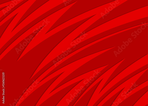 Abstract purple background with curved spike line pattern