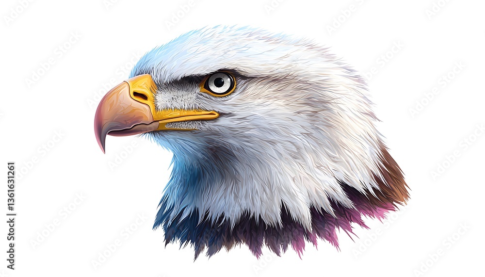 Obraz premium Eagle Portrait Close-up