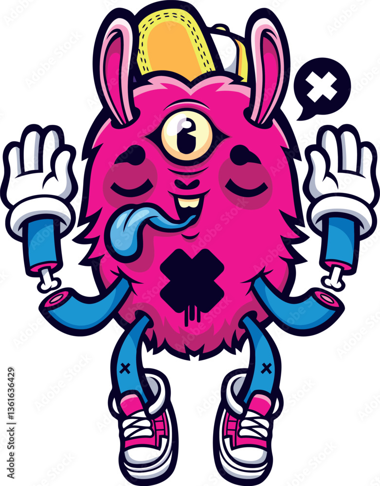 cartoon illustration of a vector design cartoon illustration of a vector design