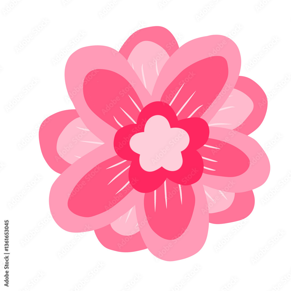 pink flower vector pink flower vector