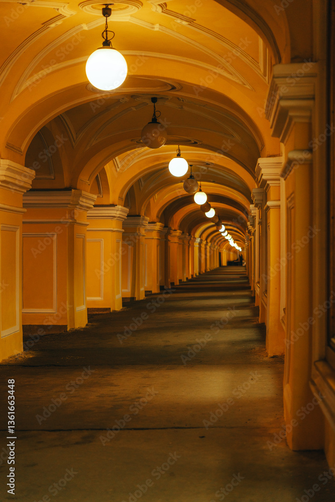 arches in the old town of saint-peterburg russia arches in the old town of saint-peterburg russia
