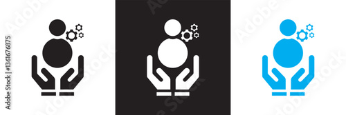 Critical icon set collection.  Vector illustration. isolated on white and black background. EPS 10