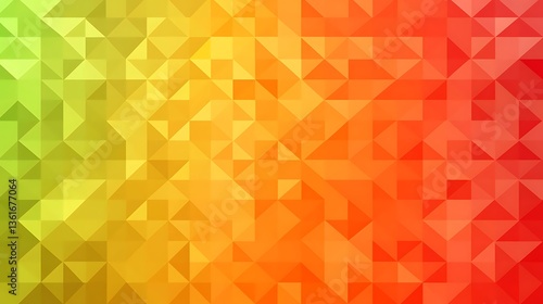 Abstract colorful geometric triangle background.