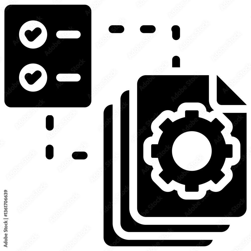Job Queue Icon Job Queue Icon