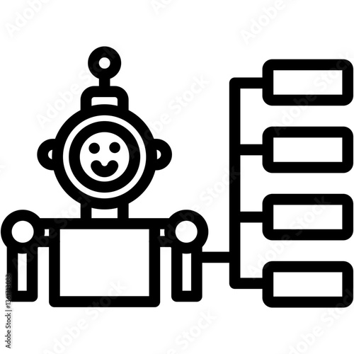 Workflow Bot Icon