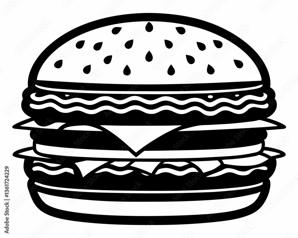 hamburger vector hamburger vector