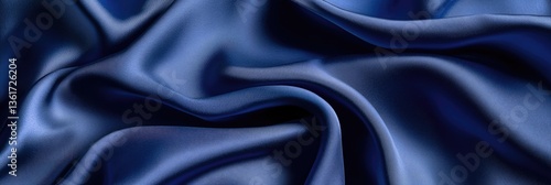 Wallpaper Mural Deep Blue Satin Fabric Texture Torontodigital.ca