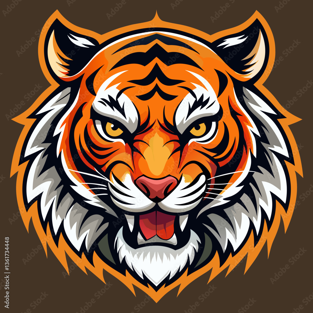 tiger head vector tiger head vector