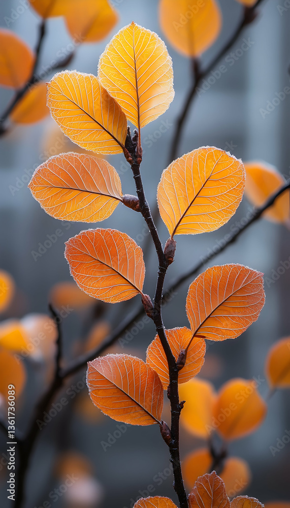 Fototapeta premium Autumnal leaves