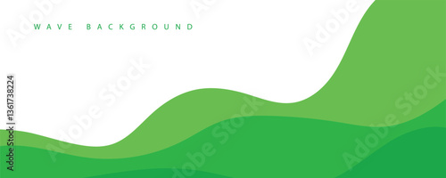 Sea waves vector background