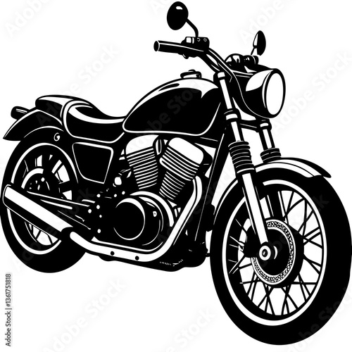 motorcycle vector illustration