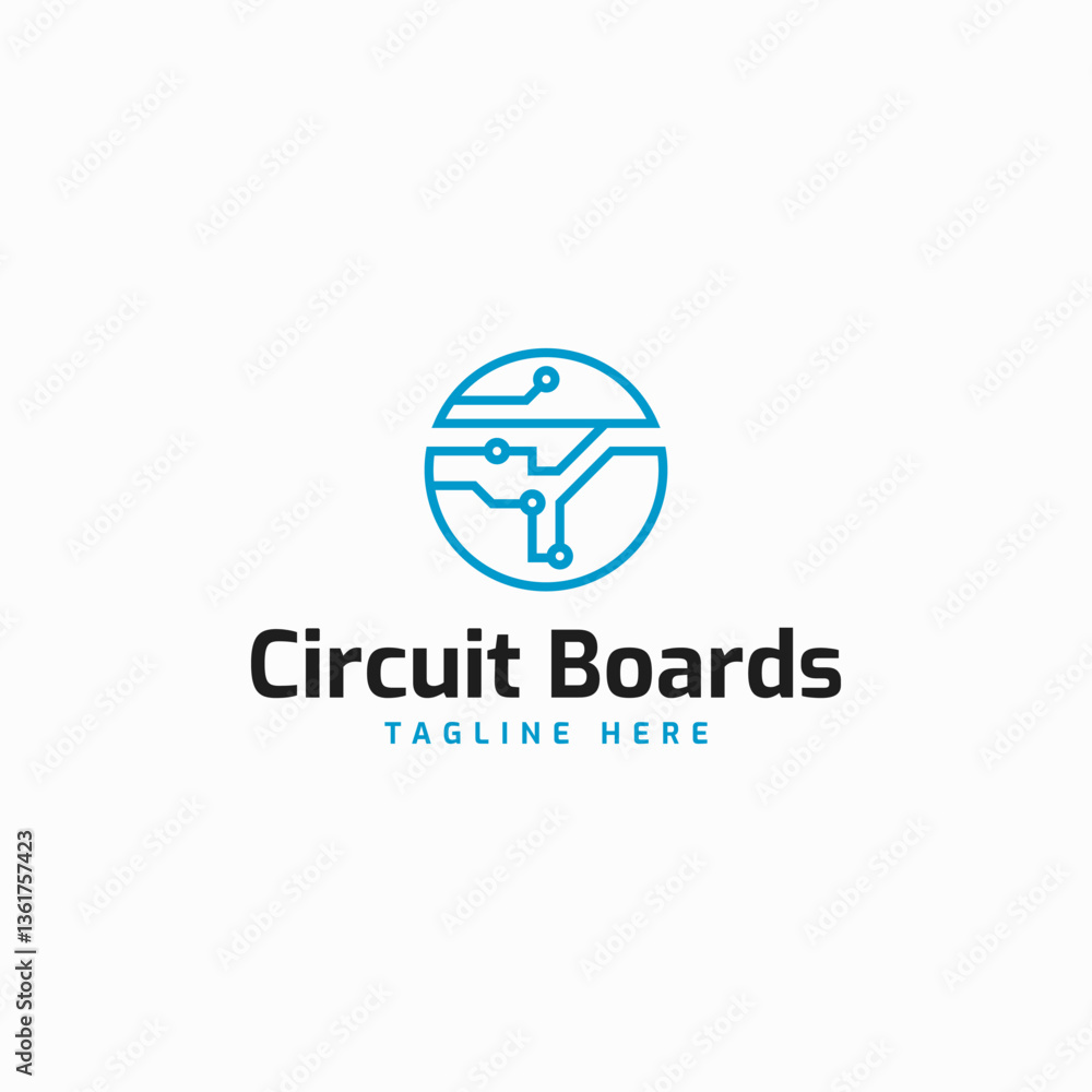 outline circuit boards logo business vector design template. creative digital electric circuit logo design vector illustration with modern, simple and elegant styles outline circuit boards logo business vector design template. creative digital electric circuit logo design vector illustration with modern, simple and elegant styles