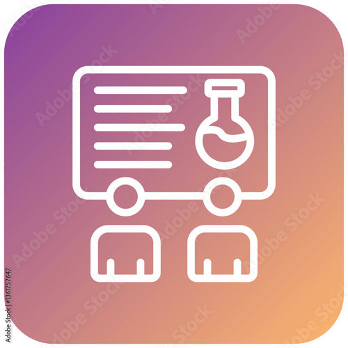 Chemistry Seminar Icon Style