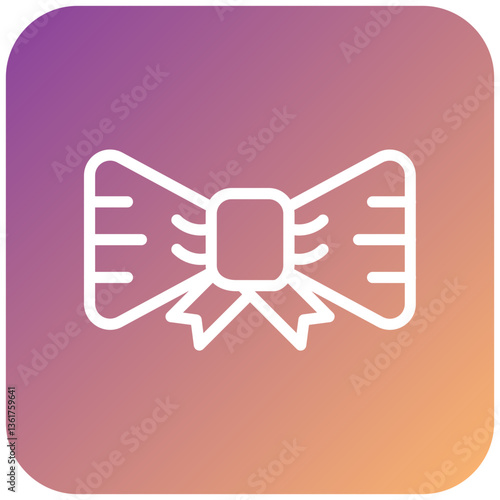 Bow Tie Icon Style