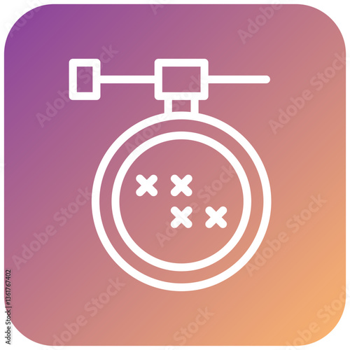 Cross Stitch Icon Style