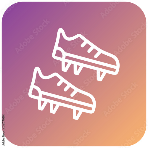 Cleats Icon Style