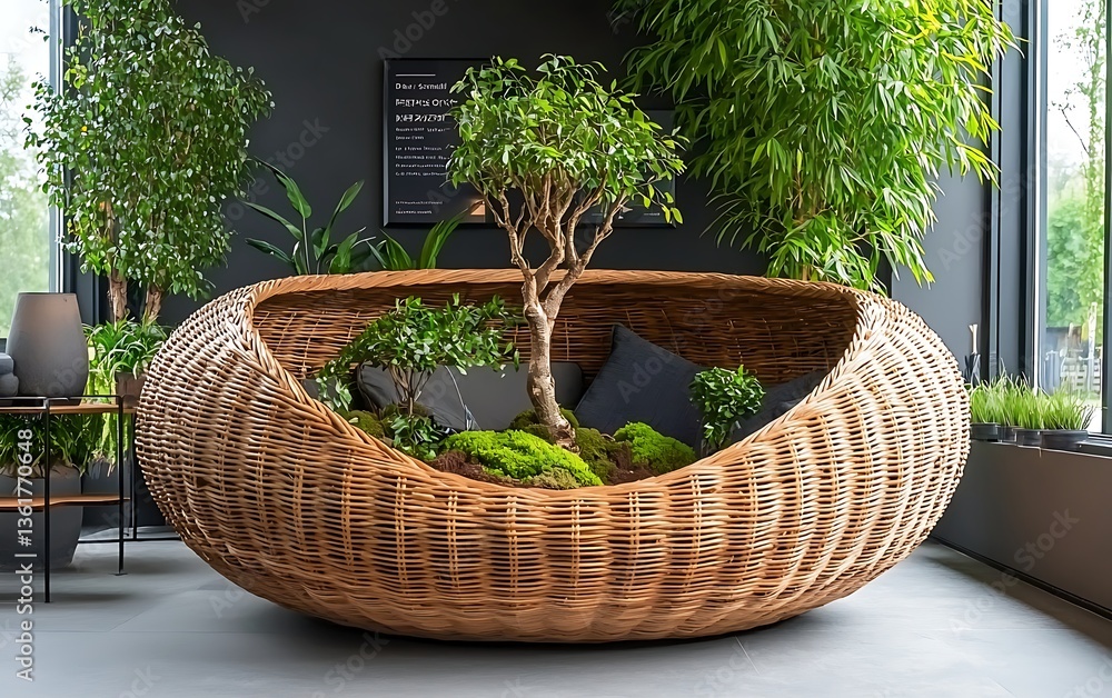 Fototapeta premium Woven Relaxing Nook