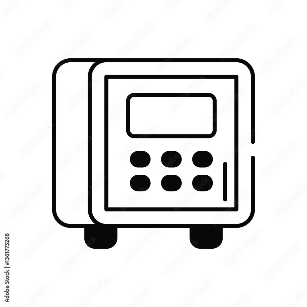 locker vector icon stock illustration locker vector icon stock illustration
