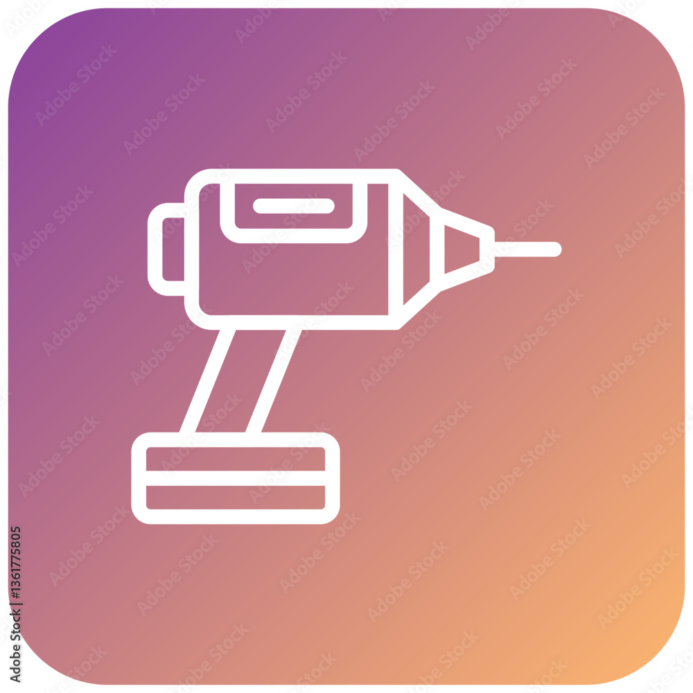 Hand Drill Icon Style Hand Drill Icon Style