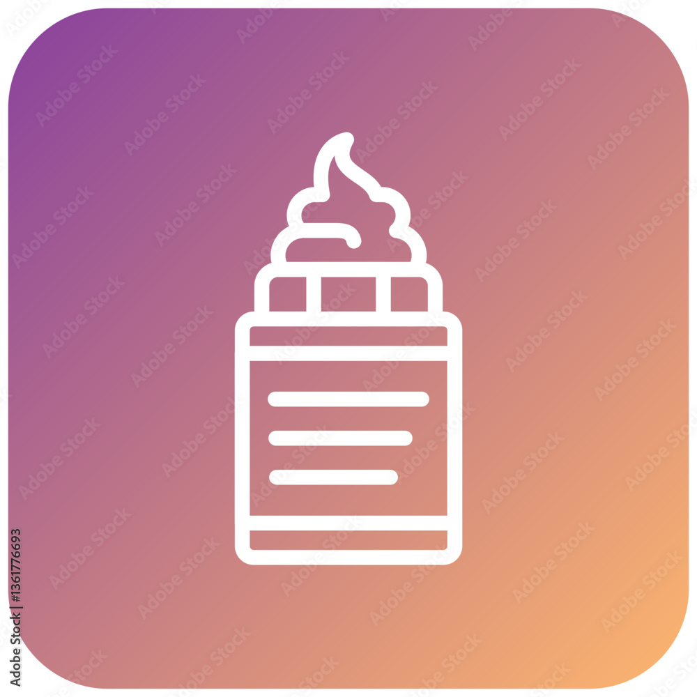 Cream Icon Style Cream Icon Style