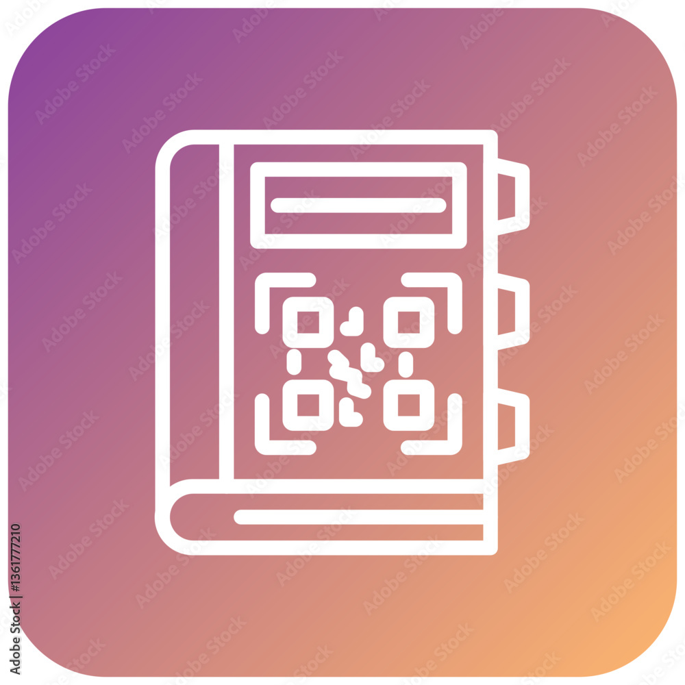 QR Code Icon Style QR Code Icon Style