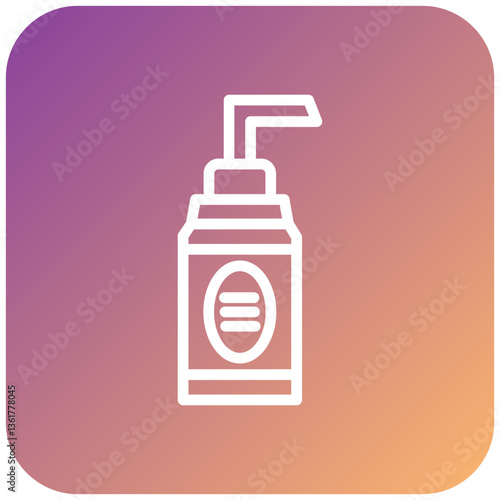 Face Cleanser Icon Style