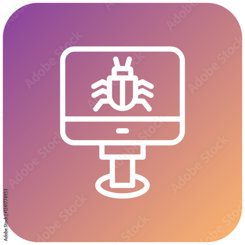 Computer Bug Icon Style