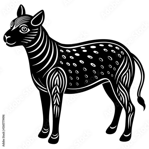 vector image of a bombay