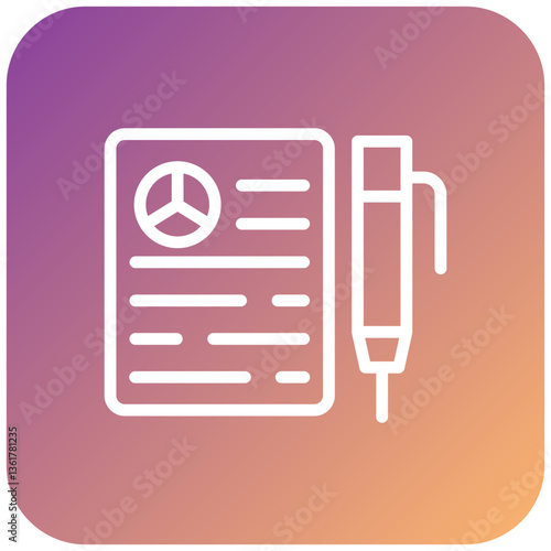 Peace Treaty Icon Style