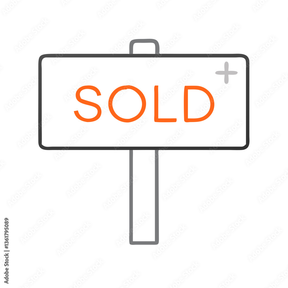 A simple sign displaying A simple sign displaying