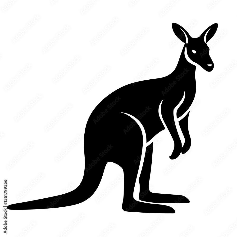 kangaroo vector illustration kangaroo vector illustration
