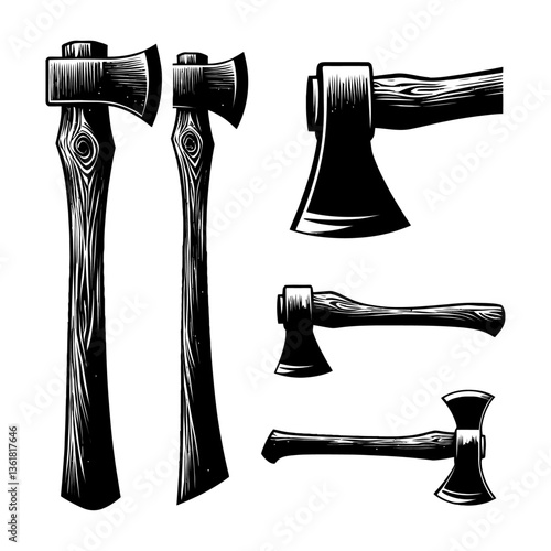 axe vector illustration