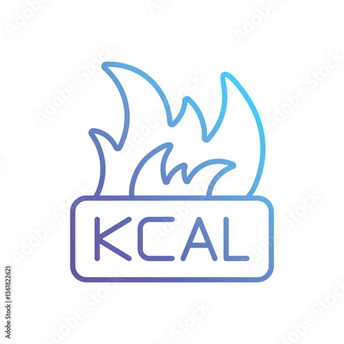 Calories Vector icon