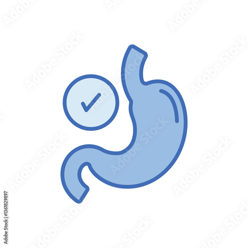 Stomach Vector icon