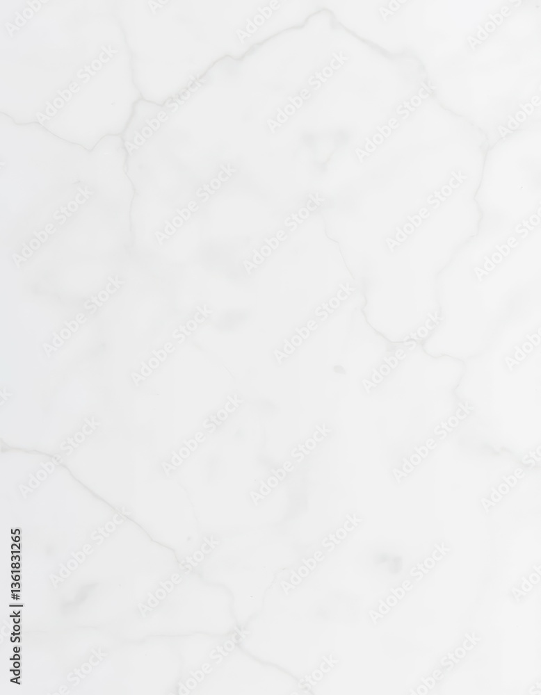 Obraz premium Clean, bright white marble with subtle veining and polished texture, high resolution, abstract, minimal