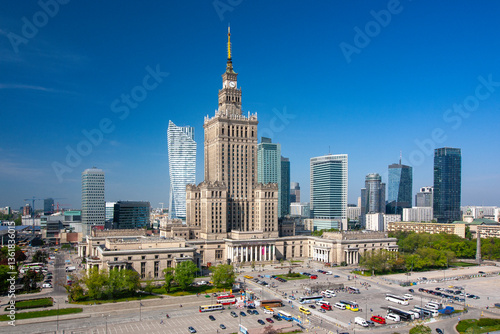 Palace of Culture Warsaw, Poland.