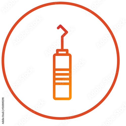 Dental Probe Icon Style