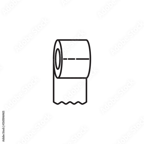 Roll of toilet paper