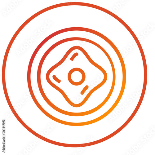 Omelette Icon Style